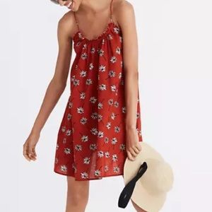 Madewell Tulum cover-up dress in fresh daisy